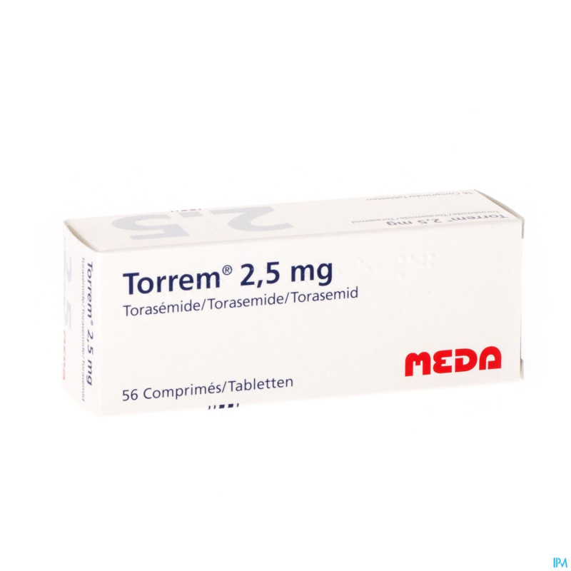 Torrem comp 56x2,5mg