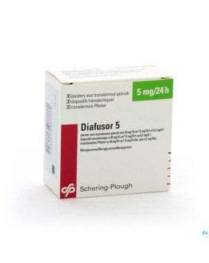 Diafusor  5,0 5mg/24h syst 30x 40mg/10cm2