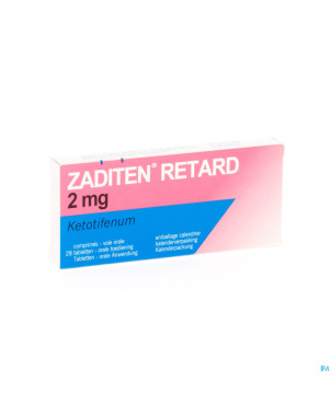 Zaditen retard comp. 28 x 2 mg