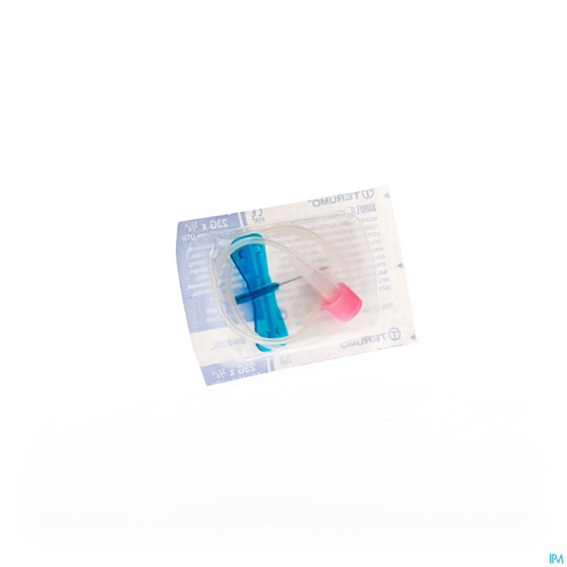 Terumo microperfuseur a ailettes 23g bleu   50