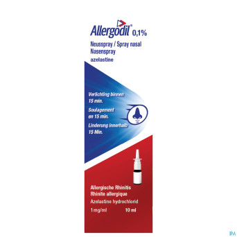 Allergodil spray nasal fl 10 ml