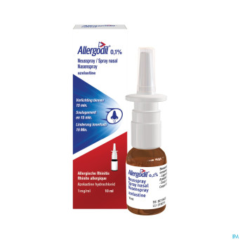 Allergodil spray nasal fl 10 ml