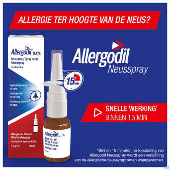 Allergodil spray nasal fl 10 ml
