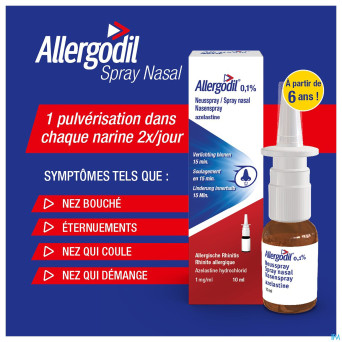 Allergodil spray nasal fl 10 ml