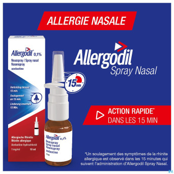Allergodil spray nasal fl 10 ml