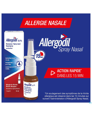 Allergodil spray nasal fl 10 ml