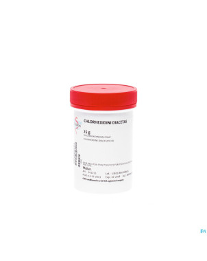 Chlorhexidine acet vrac    25g fag