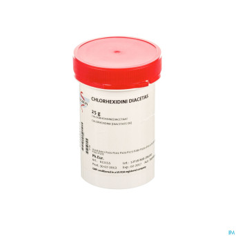 Chlorhexidine acet vrac    25g fag