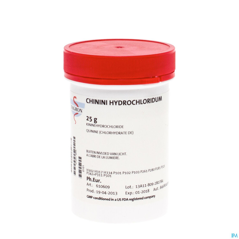 Quinine chlorhydrate    25g fag