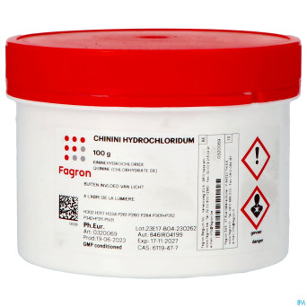 Quinine chlorhydrate    100g fag