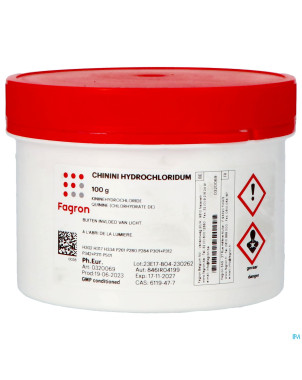 Quinine chlorhydrate    100g fag