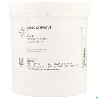 Charbon adsorbant    250g fag