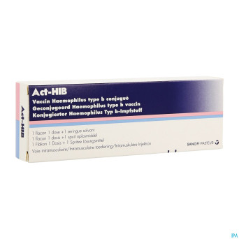 Act hib vaccin fl lyoph+solv 0,5ml