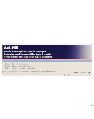 Act hib vaccin fl lyoph+solv 0,5ml