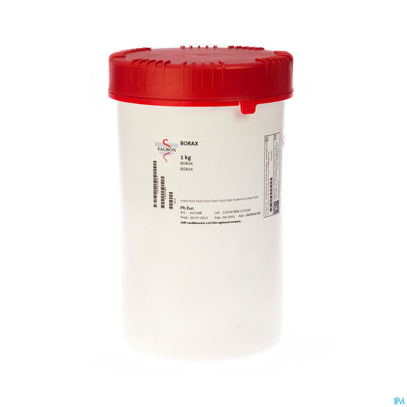 Sodium borate (borax) vrac  1kg fag