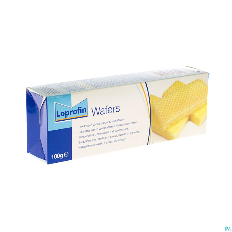Loprofin gaufres vanille    100g