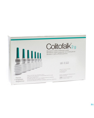 Colitofalk lavement 7x2g/60g