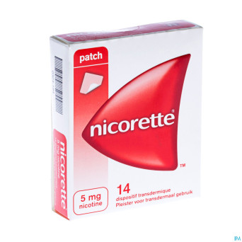 Nicorette  5mg syst transderm. 16h/16u 14 x  5mg