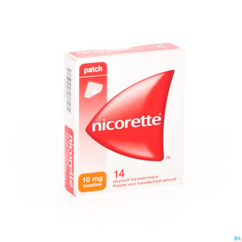 Nicorette 10mg syst transderm. 16h/16u 14 x 10mg
