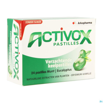 Activox menthe-eucalyptus ss past 24 cfr 3567567