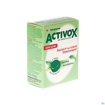 Activox menthe-eucalyptus ss past 24 cfr 3567567