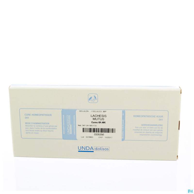Lachesis mutus cure    6k-mk boiron