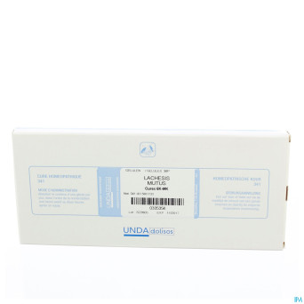 Lachesis mutus cure    6k-mk boiron