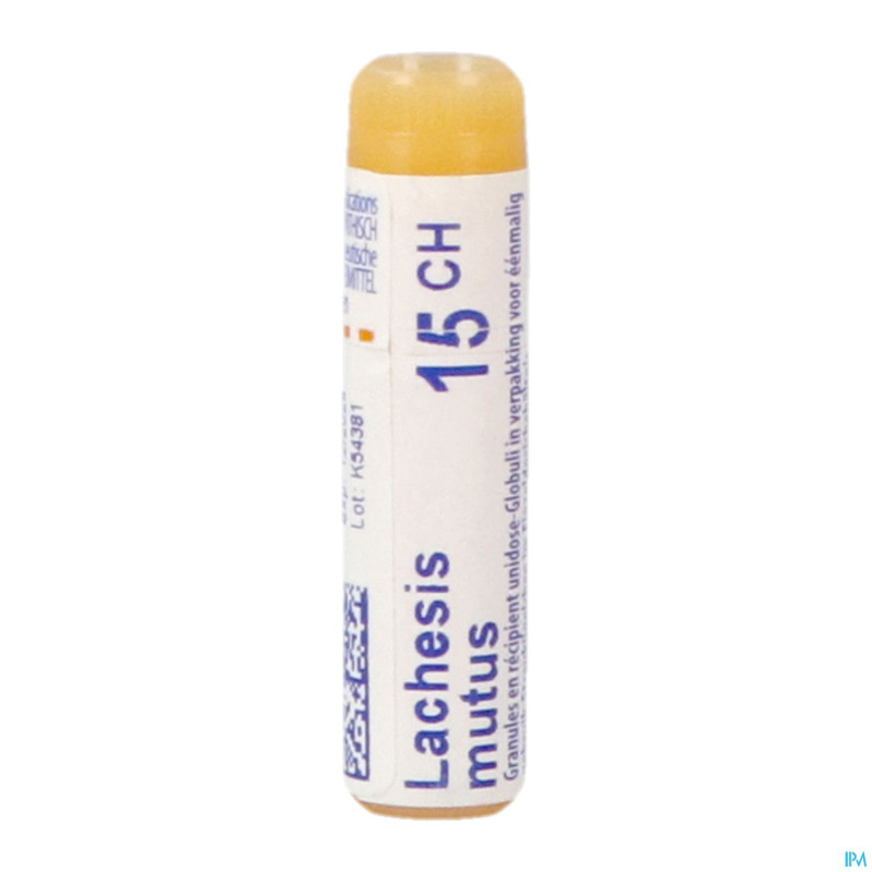 Lachesis mutus    15ch gl boiron