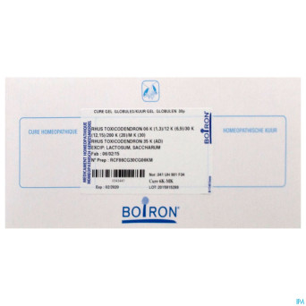 Rhus toxicodendron cure  6k-mk boiron