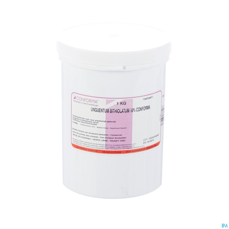 Ichtammol 10% onguent fn5  1kg conf