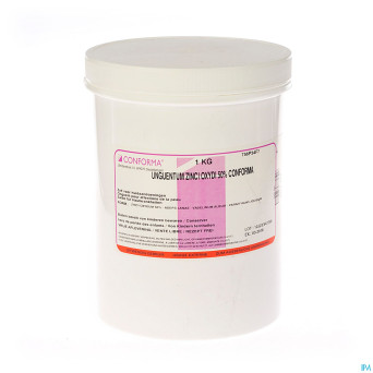 Zinc oxyde 50% pommade    1kg conf