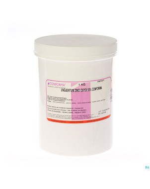 Zinc oxyde 50% pommade    1kg conf