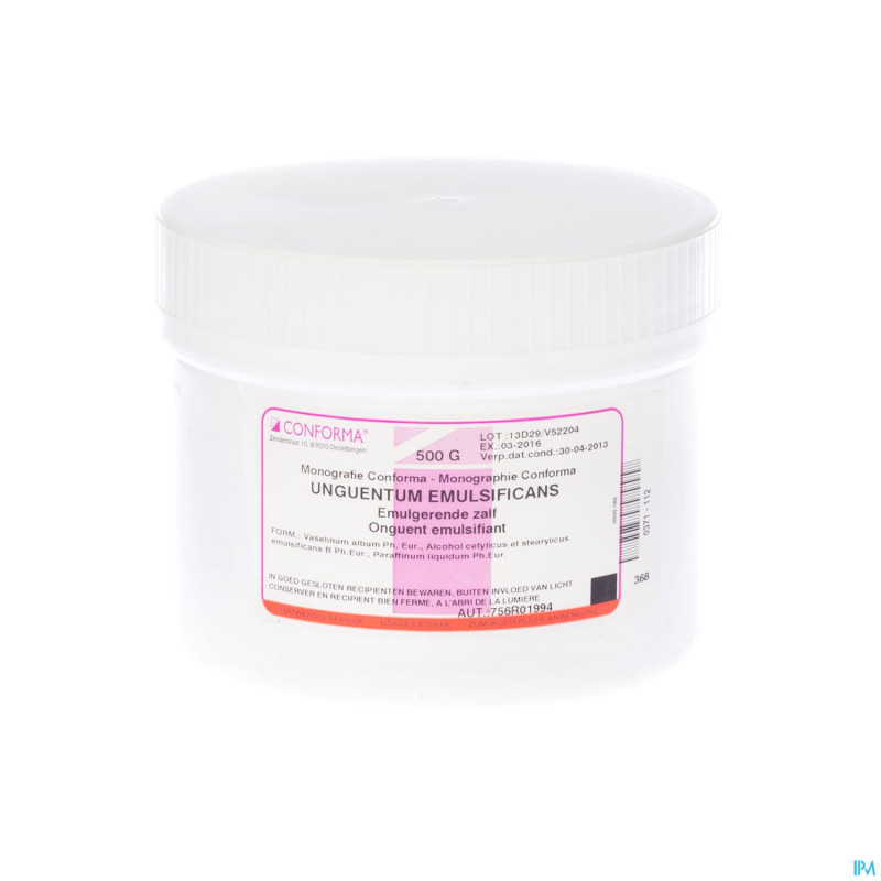 Onguent emulsifiant    500g conf