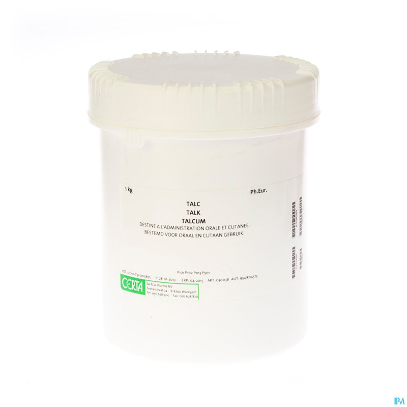 Talc ph.eur    1kg certa