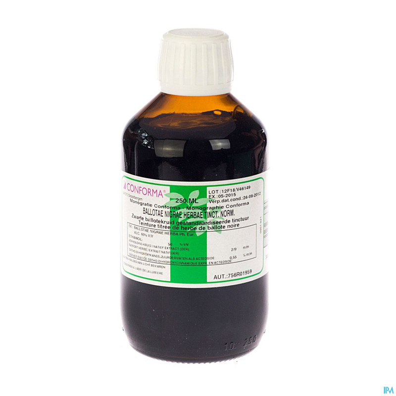 Ballotte noir teinture   250ml conf