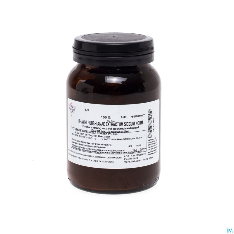 Cascara extrait sec    100g fag