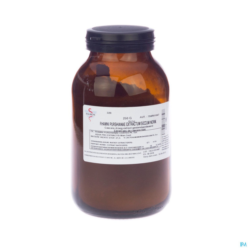 Cascara extrait sec    250g fag