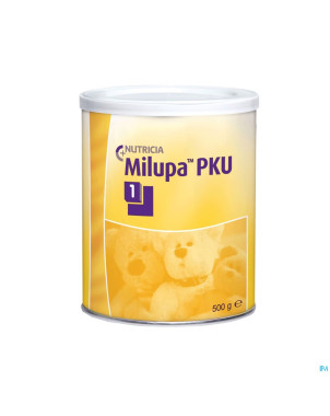 Pku1 milupa pdr 500g 0-12 mois/mnd