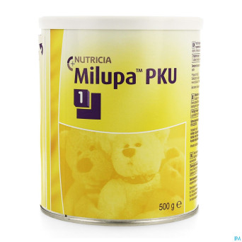 Pku1 milupa pdr 500g 0-12 mois/mnd
