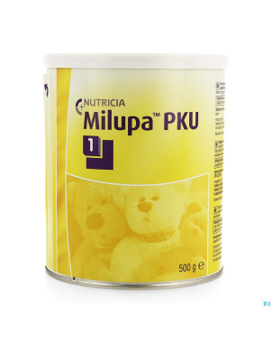 Pku1 milupa pdr 500g 0-12 mois/mnd
