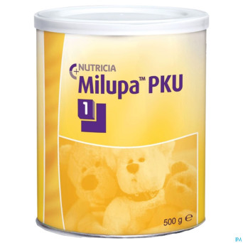 Pku1 milupa pdr 500g 0-12 mois/mnd