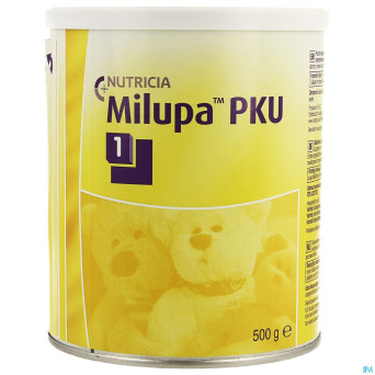 Pku1 milupa pdr 500g 0-12 mois/mnd