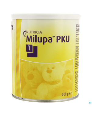 Pku1 milupa pdr 500g 0-12 mois/mnd