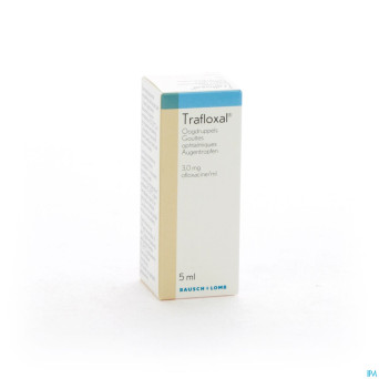 Trafloxal collyre 5 ml  3mg/ml