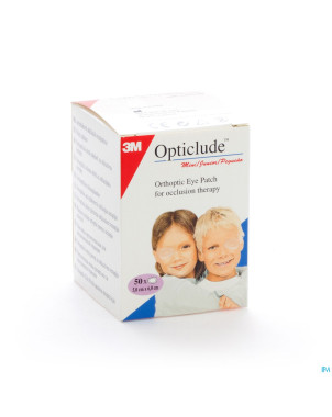 Opticlude 3m junior cp oculaire 63mmx48mm  50 1537