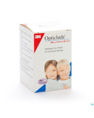 Opticlude 3m cp oculaire stand  82mmx57mm  50 1539