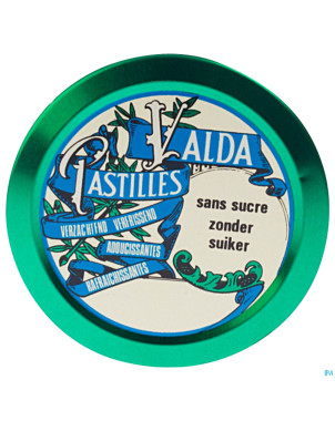 Valda sans sucre pastilles 50