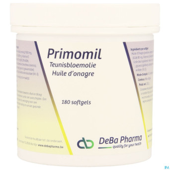 Primomil    caps 180x1000mg    deba