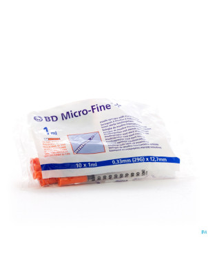Microfine ser.ins. 1ml 29g 12,7mm 10 324827