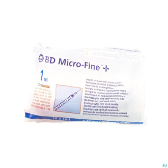 Microfine ser.ins. 1ml 29g 12,7mm 100 324827